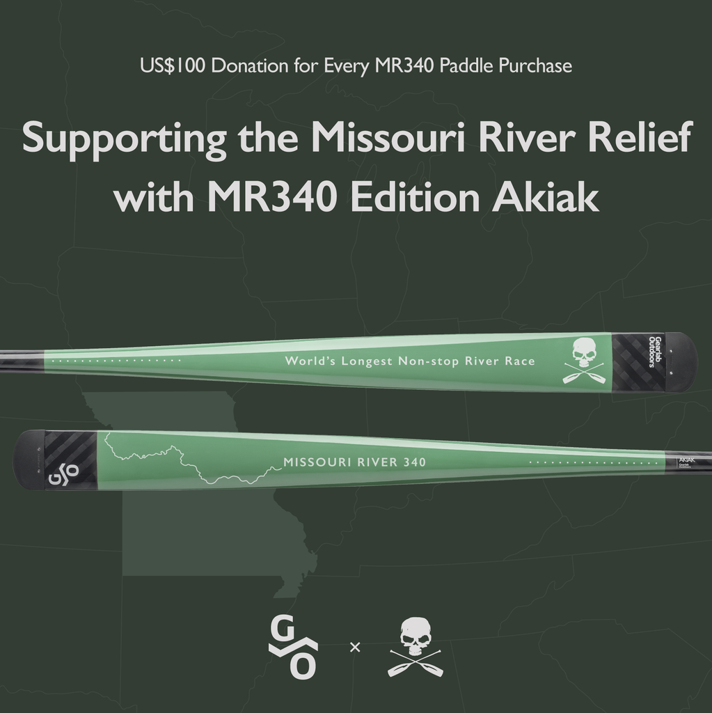 Supporting the Missouri River Relief with Gearlab Outdoors x MR340 Limited Edition Akiak Paddle