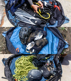 Water proof outdoor duffle bag. Discover a new way to quickly pack and move your dry and wet gears. Large seamless waterproof tarp and quick cinch cords are for outdoor gears of all sizes and shapes. Whether you're planning a day out at the beach or setting forth on a multi-day expedition, we got you wrapped and ready to go. For kayaking, diving, mountain biking activities. 